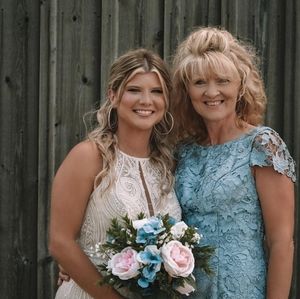 JJ  house womens size 6 dress Dusty blue